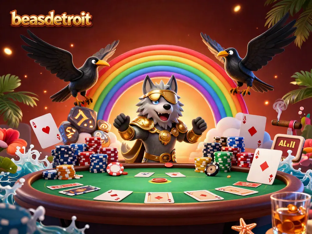 Engage with beasdetroit's vibrant casino scene featuring epic Norse-inspired characters and thrilling game elements.